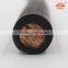 Super flex stranded copper conductor Black Rubber Insulated Rubber cable