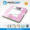 150kg LCD colorful plastic interlayer tempered glass electronic digital body weighing bathroom scale