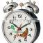 4 inch retro design sharp metal case mechanical alarm clock