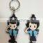 robber material keychain gift product OEM is accepted