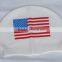 100% Silicone Men Women Adults silicone flag swim cap USA