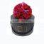 Single round flower packaging box custom design