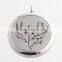 Fashion Round Tree Of Life Aromatherapy Essential Oils Diffuser Locket Necklace Pendant