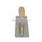 Stainless Steel Plastering Trowel with Stripes Banana Wooden Handle