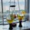 10 oz mouth blown color stem glass white wine glass