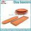 cheap terracotta square pot saucers