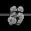 Ready Stock 12 Styles Love Emotion Stainless Steel European Charms Spacer Beads For Charm Bracelet Necklace Making SEB-LG153