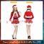 Fashion style women christmas costume red dress sexy costume