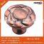 Zinc alloy diecast antique copper round classical handle knob