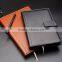 2016 Best Selling High Quality Customized Size Genuine/pu Leather Beautiful Diary Notebook With Delicated Buckle
