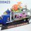 Popular kid toy cool friction truck set/plastic toy tow truck with dinosaur
