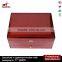 2016 High grade luxury jewelry box custom logo for ring necklace bracelet set earring