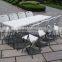 Hongma Plastic folding table for 8 person used