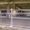 Galvanized steel chain link wire mesh fence