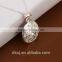 Wholesale clear zircon stone 925 sterling silver viking jewelry