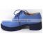 original brand round toe lace-up women shoes