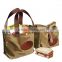 waxed canvas lunch tote bag resistant