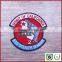 Custom university embroidery textile chapter patches