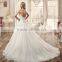 VDN32 Directionally Pleated Bodice Strapless Sweetheart Bridal Formal Gown 2016 Full Length Long Ball Gown Wedding Dress