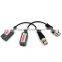 security system utp bnc female Video Balun in cctv camera YJS-202L