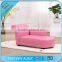 Hot Sale Luxury Pink Chaise Lounge Two Seat Sofa