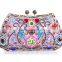 New arrival fashion design lady clutch handbag/ladies bridal clutch bags