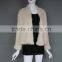 Women's Fashion Oversize Knitted Rabbit Fur Short Coat Ladies Winter Fur Coat