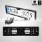 European license plate rearview camera,car parking sensor for you option with European license plate frame