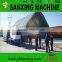 Arch Roof Without Columns sanxing k q span roll forming machine