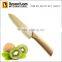6" ceramic colorful blade knife kitchen knife(Khaki)