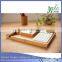 Bamboo office desk organizer Bamboo note paper box/note holder