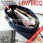 2016 designer ladies blank canvas cosmetic bag