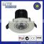 Anti-glare solution 12W 1000lm COB LED dowlight with 5 Years warranty Sharp led
