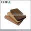 the cheapest best price polymer battery wood Aluminum portable charger power bank for 4000mAh
