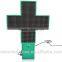 outdoor LED Pharmacy green Cross display sign