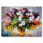 Classical Wall Flower Painting on Canvas