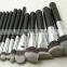 Private Label Cosmetic Brushes 4 Rings Copper Makeup Brushes Set 12 Pieces
