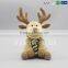 Custom Production Christmas Reindeer Plush Pet Toy for Gifts