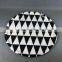 China Round Solid Plastic Serving Tray Dinner Plate