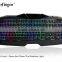 USB Wired Rainbow Illuminated Backlit mouse and keyboard mechanical