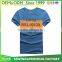 New style mens 100% cotton short sleeve o neck silk srceen prined t-shirt