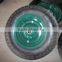 rubber wheel 3.50-7 with Hot dip galvanized steel rim