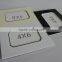 Promotional gift put 4x6" insert photos paper white modern frame