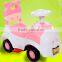 Hot Sales CE Approved Children Swing Car,4 Wheels Cartoon Cow Children Tricycle Bicycle Toys Baby Swing Car With Music