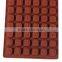 New Arrival Alphebet Shapes 48 Cavity Chocolate Silicone Mold