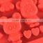 Lovely Wholesales silicone chocolate molds cake moulds