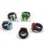 wholesale directly girl's custom silicone PVC finger ring for gift