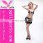 Top selling woman cheap lingerie black sexy inner wear with bowknot