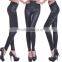 Multicolors leather look fashion sexy women high-waist leggings