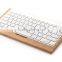 bamboo holder for apple bluetooth keyboard/keyboard holder